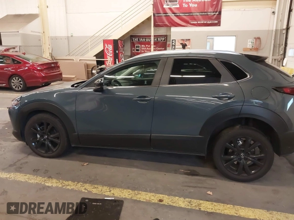 2023 Mazda CX-30 2.5 S Carbon Edition with VIN 3MVDMBCM3PM567115, listed as a IAAI auction lot 41079869 with 7,158 mi miles. Bid and sale history available at carsss.com. Image 15.