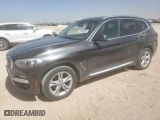 2019 BMW X3 sDrive30i with VIN 5UXTR7C52KLR52775, listed as a Copart auction lot 49080645 with 93,584 mi miles and Salvage Title. Bid and sale history available at carsss.com. Image 1.