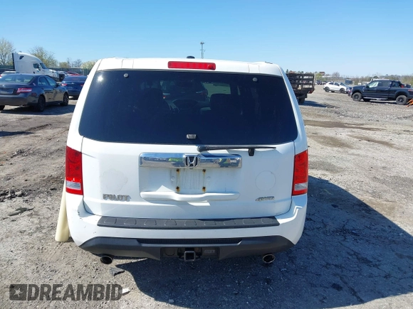 2012 Honda Pilot EX-L with VIN 5FNYF4H5XCB057255, listed as a IAAI auction lot 42001389 with 187,200 mi miles and . Bid and sale history available at DreamBid. Image 16.