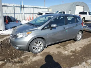 2014 Nissan Note S with VIN 3N1CE2CP3EL429309, listed as a Copart auction lot 45466455 with 111,347 mi miles and Salvage Title. Bid and sale history available at DreamBid. Image 1.