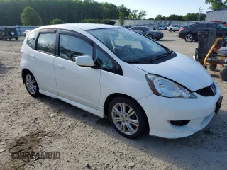 2010 Honda Fit Sport with VIN JHMGE8H49AC038461, listed as a Copart auction lot 54330355 with 133,428 mi miles and Salvage title. Bid and sale history available at DreamBid. Image 4.