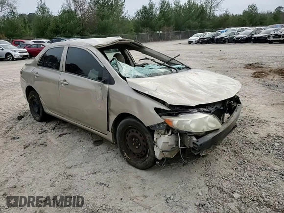 2010 Toyota Corolla with VIN 1NXBU4EE0AZ327755, listed as a Copart auction lot 44356825 with 0 mi miles and Salvage Title. Bid and sale history available at carsss.com. Image 10.