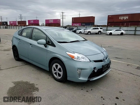 2015 Toyota Prius Four with VIN JTDKN3DU9F1998578, listed as a Copart auction lot 52108015 with 26,320 mi miles and Salvage Title. Bid and sale history available at carsss.com. Image 10.
