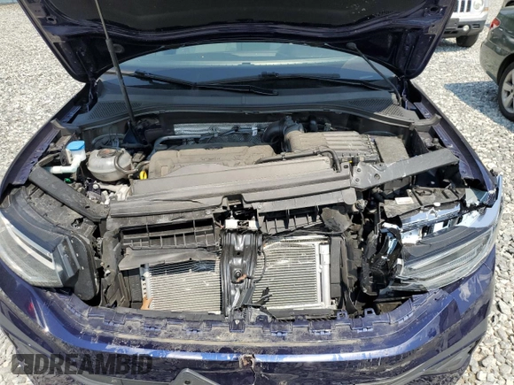 2023 Volkswagen Tiguan SE with VIN 3VVMB7AX3PM036760, listed as a Copart auction lot 59784005 with 21,603 mi miles and Salvage title. Bid and sale history available at DreamBid. Image 12.