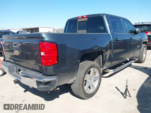 2017 Chevrolet Silverado 1500 LT with VIN 3GCPCREC6HG230856, listed as a IAAI auction lot 41810188 with 142,747 mi miles. Bid and sale history available at carsss.com. Image 4.
