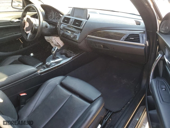 2016 BMW 2 Series M235i with VIN WBA1J7C58GV360595, listed as a Copart auction lot 83293034 with 0 mi miles and Salvage Title. Bid and sale history available at carsss.com. Image 8.
