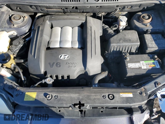 2006 Hyundai Santa Fe GLS with VIN KM8SC73D26U038446, listed as a Copart auction lot 84503654 with 181,717 mi miles and Salvage Title. Bid and sale history available at carsss.com. Image 12.