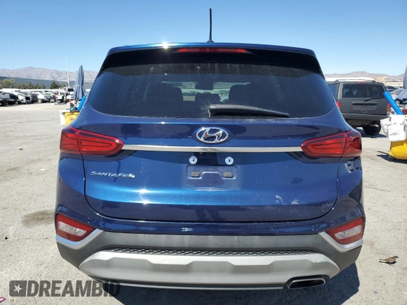 2019 Hyundai Santa Fe SE with VIN 5NMS23AD4KH080248, listed as a Copart auction lot 50587115 with 62,265 mi miles and Salvage Title. Bid and sale history available at carsss.com. Image 6.