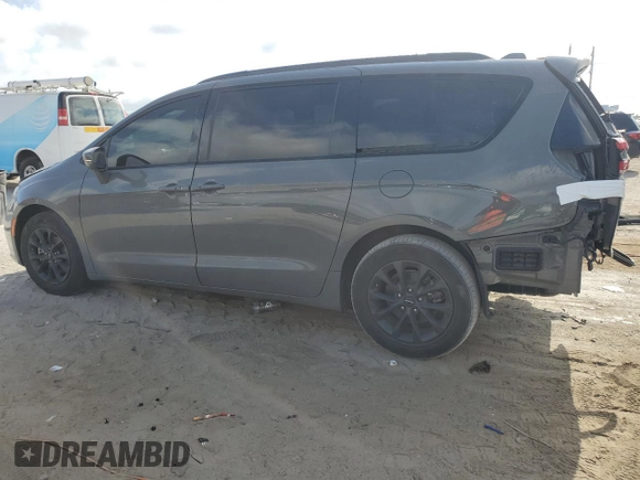 2021 Chrysler Pacifica Touring L with VIN 2C4RC1BG9MR607542, listed as a Copart auction lot 51305855 with 49,642 mi miles and Salvage Title. Bid and sale history available at DreamBid. Image 2.
