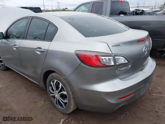 2012 Mazda Mazda3 i Sport with VIN JM1BL1UG0C1507671, listed as a IAAI auction lot 41949831 with NaN miles. Bid and sale history available at carsss.com. Image 3.
