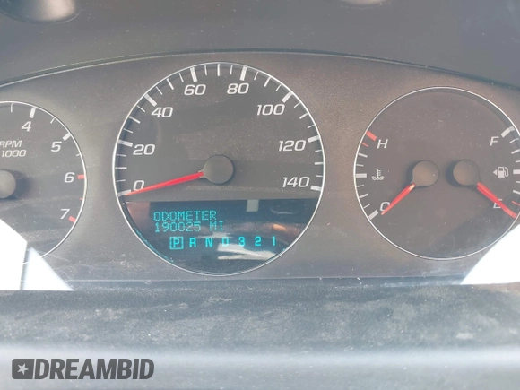 2009 Chevrolet Impala LT with VIN 2G1WT57N691159549, listed as a IAAI auction lot 42203935 with 190,025 mi miles and . Bid and sale history available at DreamBid. Image 7.