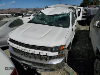 2019 Chevrolet Silverado 1500 Work Truck with VIN 3GCNWAEFXKG305477, listed as a Copart auction lot 67712374 with Not Provided miles and Salvage Title. Bid and sale history available at DreamBid. Image 5.