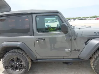 2022 Jeep Wrangler Sport S z VIN 1C4GJXAG8NW232480, wystawiony jako IAAI lot #42248150 z przebiegiem 23 918 mil mil oraz . Historia ofert i sprzedaży dostępna na DreamBid. Obrazek 14.