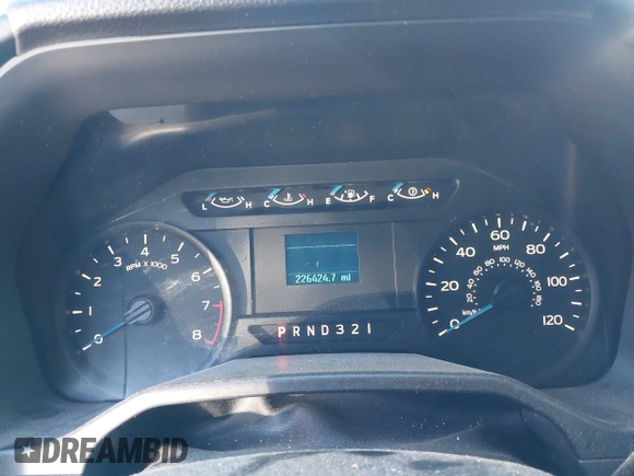 2016 Ford F-150 XL with VIN 1FTMF1C82GKE78877, listed as a IAAI auction lot 41767672 with 226,424 mi miles. Bid and sale history available at carsss.com. Image 7.