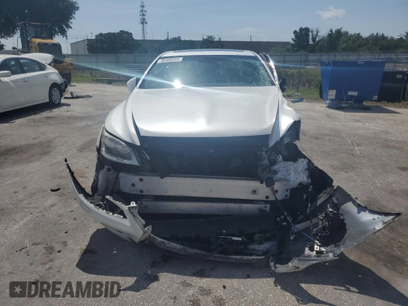 2013 Lexus LS 460 with VIN JTHBL5EF7D5113980, listed as a Copart auction lot 58400355 with 74,268 mi miles and Salvage title. Bid and sale history available at DreamBid. Image 5.