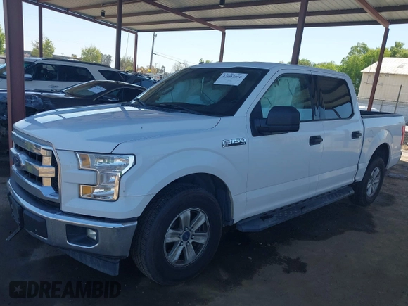 2017 Ford F-150 XL with VIN 1FTEW1C88HKD45868, listed as a IAAI auction lot 42004050 with 134,948 mi miles. Bid and sale history available at carsss.com. Image 17.