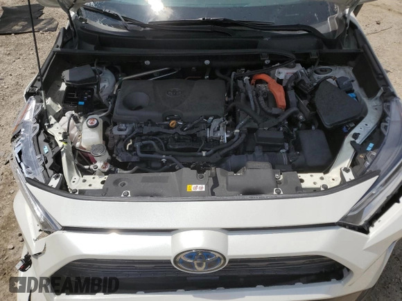 2021 Toyota RAV4 Hybrid XSE with VIN 4T3E6RFV3MU061808, listed as a Copart auction lot 57048025 with 20,614 mi miles and Salvage title. Bid and sale history available at DreamBid. Image 12.
