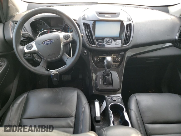 2015 Ford Escape Titanium with VIN 1FMCU9J99FUC64012, listed as a Copart auction lot 41881695 with 110,899 mi miles and Salvage Title. Bid and sale history available at DreamBid. Image 8.