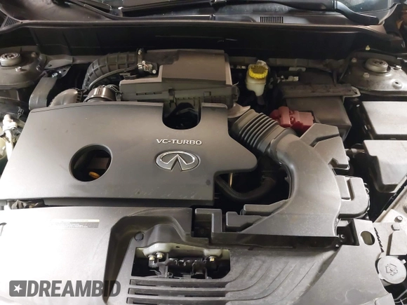 2024 Infiniti QX55 Luxe with VIN 3PCAJ5JRXRF105669, listed as a IAAI auction lot 42155781 with 17,556 mi miles and . Bid and sale history available at DreamBid. Image 10.