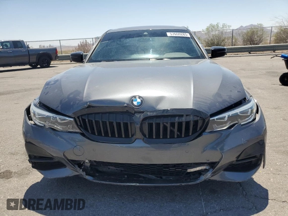 2021 BMW 3 Series 330i с VIN 3MW5R1J0XM8B95808, выставлен на аукционе Copart как лот 57659285 с пробегом 54 747 миль миль и Списание • Salvage title. История ставок и продаж доступна на DreamBid. Изображение 5.
