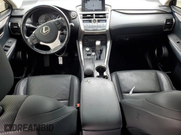 2016 Lexus NX 200t with VIN JTJBARBZ0G2086265, listed as a Copart auction lot 61365275 with 97,649 mi miles and Salvage title. Bid and sale history available at DreamBid. Image 8.