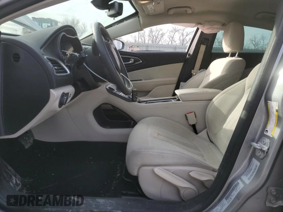 2016 Chrysler 200 Limited with VIN 1C3CCCAB4GN187668, listed as a Copart auction lot 89251955 with 84,843 mi miles and Salvage Title. Bid and sale history available at carsss.com. Image 7.