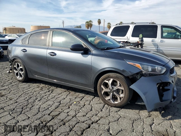 2019 Kia Forte LXS with VIN 3KPF24AD0KE077801, listed as a Copart auction lot 43467685 with 274,440 mi miles and Salvage title. Bid and sale history available at DreamBid. Image 4.