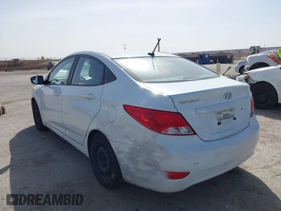 2015 Hyundai Accent GLS with VIN KMHCT4AE3FU892067, listed as a IAAI auction lot 41752679 with 72,415 mi miles and . Bid and sale history available at DreamBid. Image 3.