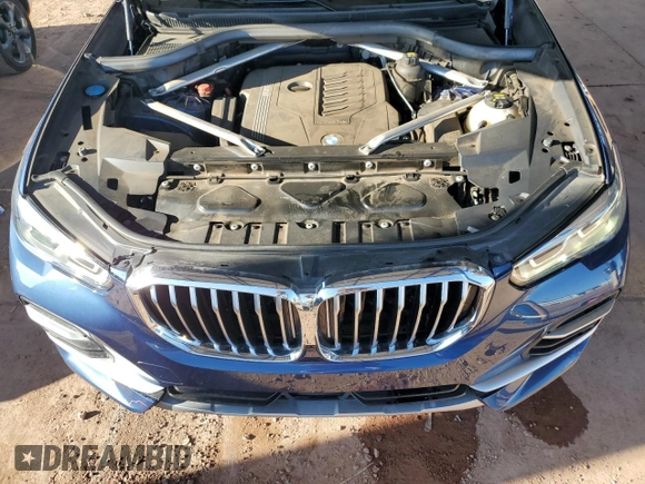 2019 BMW X5 xDrive40i with VIN 5UXCR6C5XKLL07933, listed as a Copart auction lot 59389395 with 87,251 mi miles and Salvage title. Bid and sale history available at DreamBid. Image 12.