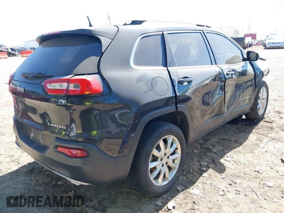 2016 Jeep Cherokee Limited z VIN 1C4PJMDS4GW124486, wystawiony jako IAAI lot #40503562 z przebiegiem 106 600 mil mil oraz . Historia ofert i sprzedaży dostępna na DreamBid. Obrazek 4.
