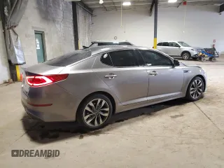 2015 Kia Optima SXL Turbo with VIN 5XXGR4A61FG431419, listed as a Copart auction lot 53949205 with 92,330 mi miles and Salvage title. Bid and sale history available at DreamBid. Image 3.