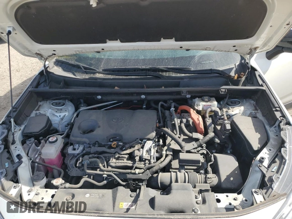 2021 Toyota RAV4 Hybrid XSE with VIN 4T3E6RFV2MU047334, listed as a Copart auction lot 49154605 with 33,588 mi miles and Salvage Title. Bid and sale history available at carsss.com. Image 11.