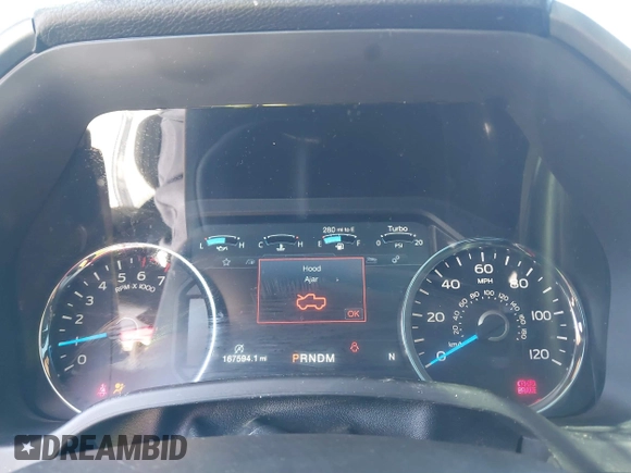 2017 Ford F-150 XL with VIN 1FTEW1EG1HFC59072, listed as a IAAI auction lot 41617481 with 167,594 mi miles. Bid and sale history available at carsss.com. Image 7.