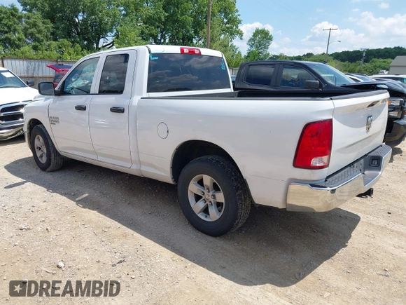 2019 Ram 1500 Tradesman with VIN 1C6RR6FG1KS704789, listed as a IAAI auction lot 42631637 with 130,486 mi miles and . Bid and sale history available at DreamBid. Image 3.