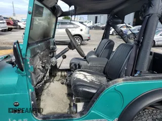 1975 Jeep CJ z VIN J5F83AE023175, wystawiony jako Copart lot #72202014 z przebiegiem Nie podano mil oraz Nie do naprawy. Historia ofert i sprzedaży dostępna na DreamBid. Obrazek 7.