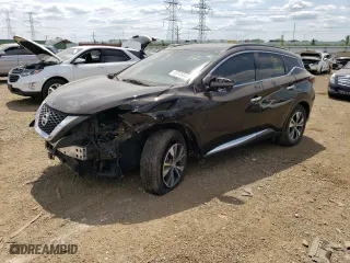 2020 Nissan Murano SV with VIN 5N1AZ2BS8LN141535, listed as a Copart auction lot 41480255 with 70,918 mi miles and Salvage Title. Bid and sale history available at carsss.com. Image 1.