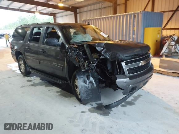 2010 Chevrolet Suburban LS with VIN 1GNUCHE01AR158111, listed as a IAAI auction lot 41602157 with 263,227 mi miles. Bid and sale history available at carsss.com. Image 1.
