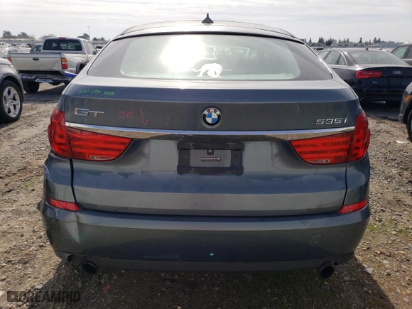 2011 BMW 5 Series Gran Turismo 535i xDrive with VIN WBASP2C55BC337656, listed as a Copart auction lot 47221535 with 157,866 mi miles and Salvage Title. Bid and sale history available at carsss.com. Image 6.