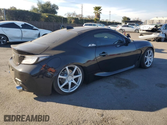 2023 Toyota 86 with VIN JF1ZNBC12P8765351, listed as a Copart auction lot 42859035 with 19,769 mi miles and Salvage Title. Bid and sale history available at DreamBid. Image 3.