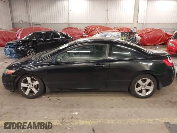 2006 Honda Civic Cpe LX with VIN 2HGFG12606H006660, listed as a IAAI auction lot 41813548 with 122,398 mi miles. Bid and sale history available at carsss.com. Image 14.