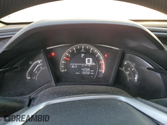 2016 Honda Civic Sedan LX with VIN 19XFC2F57GE213772, listed as a Copart auction lot 43185345 with 142,588 mi miles and Salvage Title. Bid and sale history available at carsss.com. Image 9.