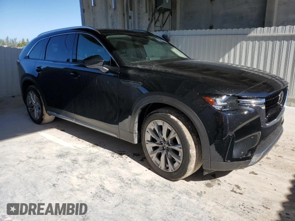 2024 Mazda CX-90 3.3 Turbo Premium with VIN JM3KKDHD1R1134385, listed as a Copart auction lot 82234454 with 15,399 mi miles and Clean Title. Bid and sale history available at carsss.com. Image 4.