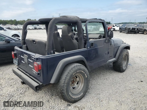 2004 Jeep Wrangler X with VIN 1J4FA39S64P717135, listed as a Copart auction lot 66358954 with 166,948 mi miles and Clean Title. Bid and sale history available at carsss.com. Image 3.