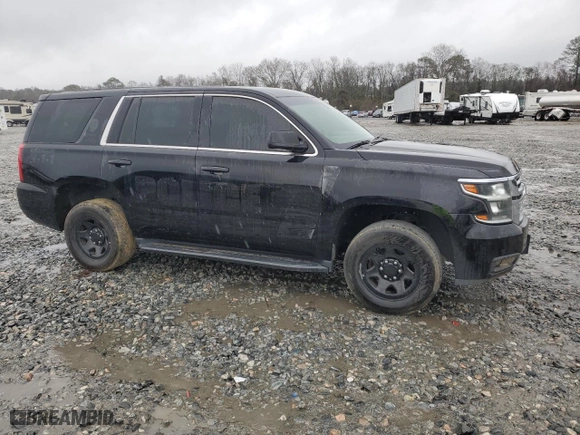 2020 Chevrolet Tahoe Commercial with VIN 1GNLCDEC7LR163850, listed as a Copart auction lot 44227795 with 56,040 mi miles and Salvage Title. Bid and sale history available at carsss.com. Image 4.