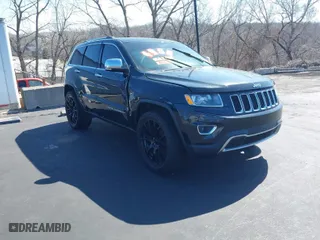2015 Jeep Grand Cherokee Limited with VIN 1C4RJFBM1FC113082, listed as a IAAI auction lot 41710144 with 1 mi miles. Bid and sale history available at carsss.com. Image 1.