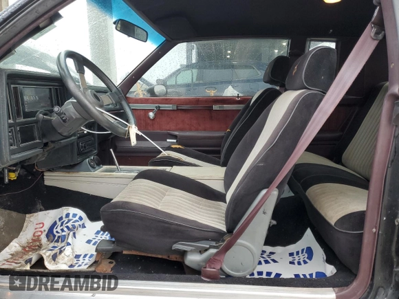 1984 Buick Regal with VIN 1G4AK4798EH578040, listed as a Copart auction lot 41756115 with 89,429 mi miles and Salvage Title. Bid and sale history available at DreamBid. Image 7.