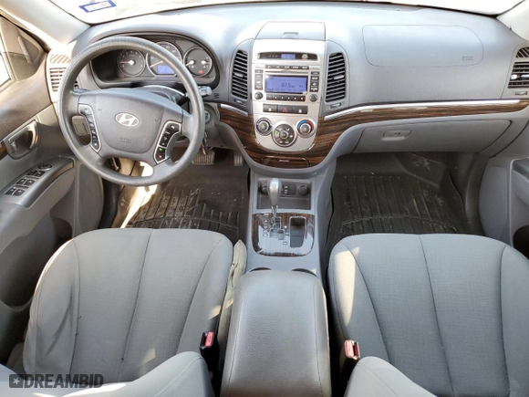 2010 Hyundai Santa Fe GLS with VIN 5NMSG3ABXAH403930, listed as a Copart auction lot 52606675 with 126,670 mi miles and Salvage Title. Bid and sale history available at carsss.com. Image 8.