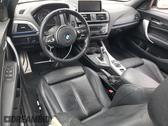 2016 BMW 2 Series M235i with VIN WBA1M1C59GV393903, listed as a Copart auction lot 78515724 with 0 mi miles and Salvage Title. Bid and sale history available at carsss.com. Image 8.