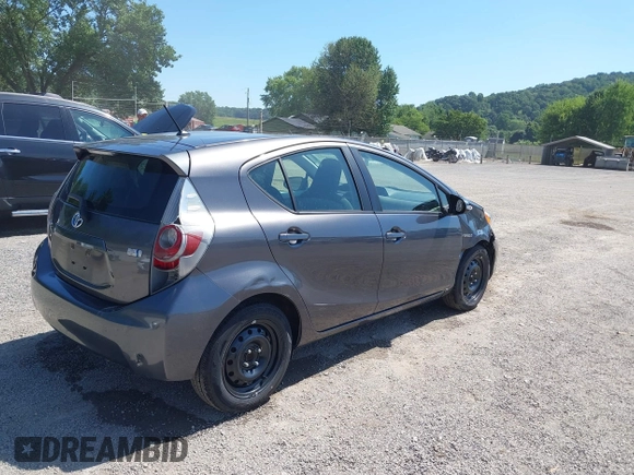 2012 Toyota Prius One with VIN JTDKDTB30C1023511, listed as a IAAI auction lot 42778754 with 168,321 mi miles and . Bid and sale history available at DreamBid. Image 4.