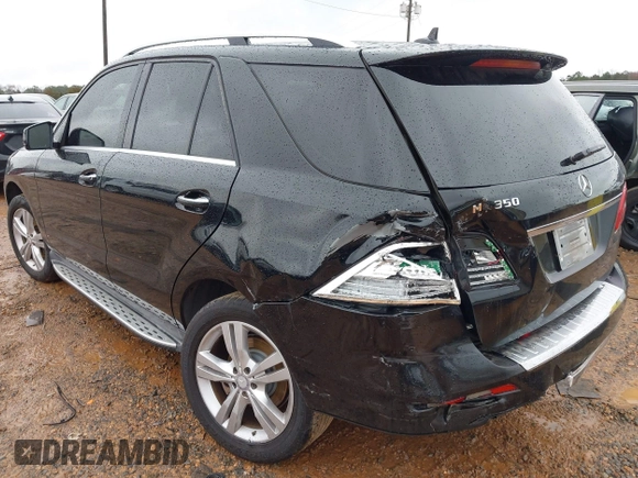 2015 Mercedes-Benz M 350 with VIN 4JGDA5JB4FA544530, listed as a IAAI auction lot 41558572 with 200,973 mi miles and . Bid and sale history available at DreamBid. Image 3.